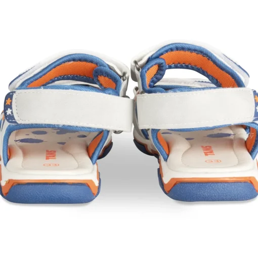 Sandales Sport GRIS Garçon Motif Espace Scratch