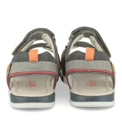 Sandales Sport GRIS Garçon Motif Multicolore Scratch