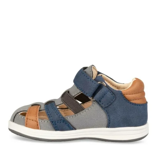 Sandales Sport GRIS Garçon Scratch