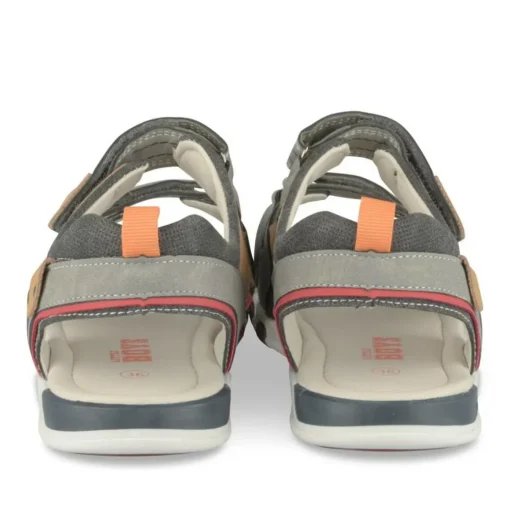 Sandales Sport GRIS Garçon Motif Multicolore Scratch