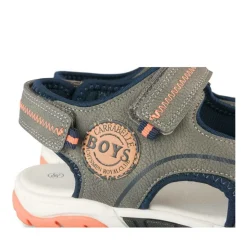 Sandales Sport GRIS Garçon Motif Multicolore Scratch