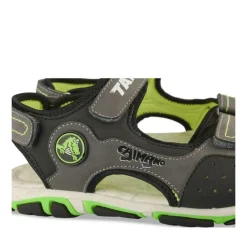 Sandales Sport GRIS Garçon Motif Multicolore Scratch