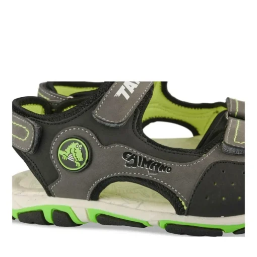 Sandales Sport GRIS Garçon Motif Multicolore Scratch
