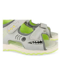 Sandales Sport GRIS Garçon Motif Animal Scratch