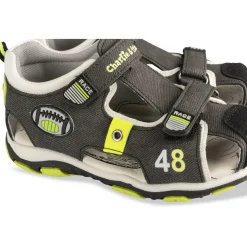 Sandales Sport GRIS Garçon Motif Multicolore Scratch