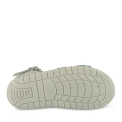 Sandales Sport GRIS Garçon CUIR Motif Uni Boucle