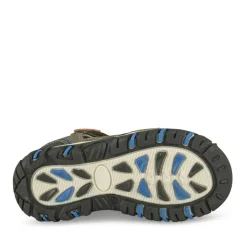 Sandales Sport KAKI Garçon Motif Uni Scratch