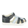 Sandales Sport MARINE Garçon Motif Multicolore Scratch