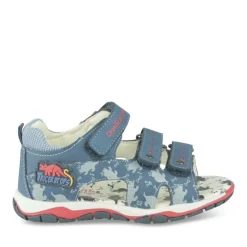 Sandales Sport MARINE Garçon Motif Multicolore Scratch
