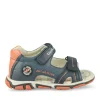 Sandales Sport MARINE Garçon Motif Dinosaure Scratch