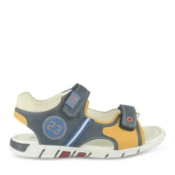 Sandales Sport MARINE Garçon Motif Multicolore Scratch