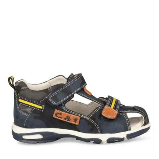 Sandales Sport MARINE Garçon Scratch