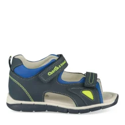 Sandales Sport MARINE Garçon Motif Multicolore Scratch