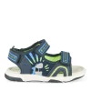 Sandales Sport MARINE Garçon Motif Animal Scratch