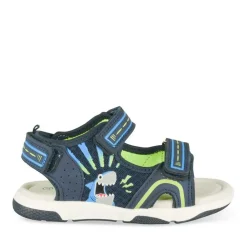 Sandales Sport MARINE Garçon Motif Animal Scratch