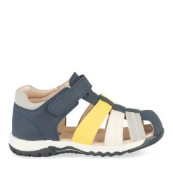 Sandales Sport MARINE Garçon Motif Multicolore Scratch