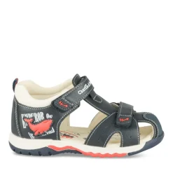 Sandales Sport MARINE Garçon Motif Animal Scratch