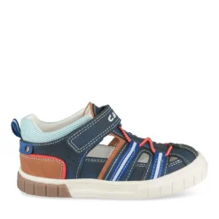 Sandales Sport MARINE Garçon Motif Multicolore Scratch