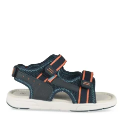 Sandales Sport MARINE Garçon Motif Multicolore Scratch
