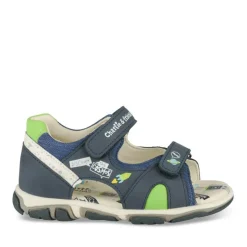 Sandales Sport MARINE Garçon Motif Multicolore Scratch