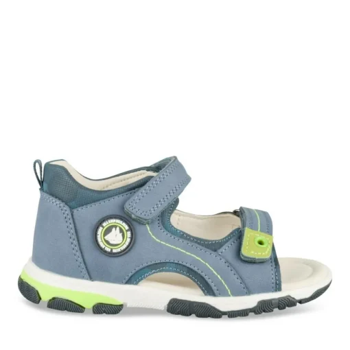 Sandales Sport MARINE Garçon Motif Multicolore Scratch