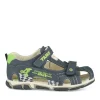 Sandales Sport MARINE Garçon Motif Multicolore Scratch