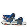 Sandales Sport MARINE Garçon Motif Multicolore Scratch