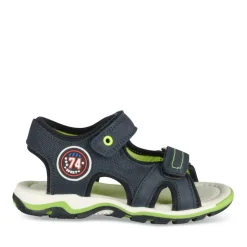Sandales Sport MARINE Garçon Motif Multicolore Scratch