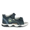 Sandales Sport MARINE Garçon Motif Uni Scratch