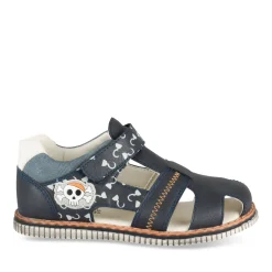 Sandales Sport MARINE Garçon Motif Tropical Scratch