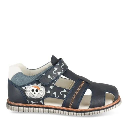 Sandales Sport MARINE Garçon Motif Tropical Scratch