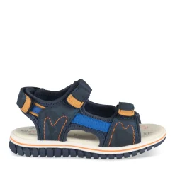 Sandales Sport MARINE Garçon Motif Multicolore Scratch
