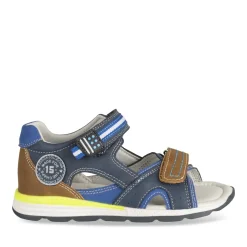 Sandales Sport MARINE Garçon Motif Multicolore Scratch