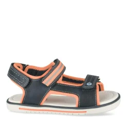 Sandales Sport MARINE Garçon Motif Multicolore Scratch