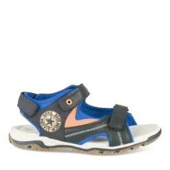 Sandales Sport MARINE Garçon Motif Multicolore Scratch