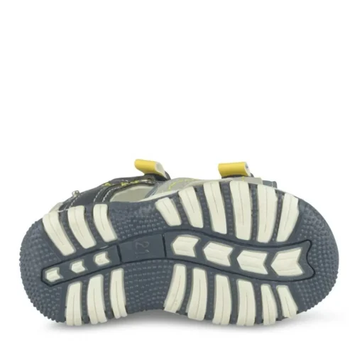 Sandales Sport MARINE Garçon Motif Uni Scratch