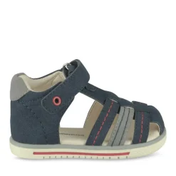 Sandales Sport MARINE Garçon Motif Multicolore Scratch
