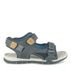 Sandales Sport MARINE Garçon Motif Uni Scratch