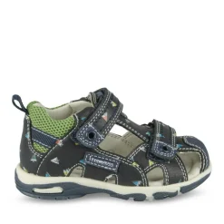 Sandales Sport MARINE Garçon Motif Multicolore Scratch