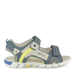 Sandales Sport MARINE Garçon Motif Multicolore Scratch