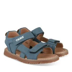 Sandales Sport MARINE Garçon Motif Uni Scratch