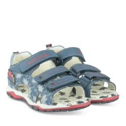 Sandales Sport MARINE Garçon Motif Multicolore Scratch