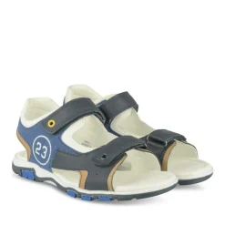 Sandales Sport MARINE Garçon Motif Multicolore Scratch