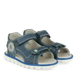 Sandales Sport MARINE Garçon Motif Multicolore Scratch
