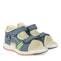 Sandales Sport MARINE Garçon Motif Multicolore Scratch