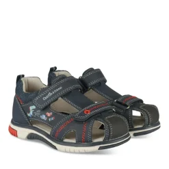 Sandales Sport MARINE Garçon Motif Multicolore Scratch