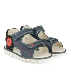 Sandales Sport MARINE Garçon Motif Multicolore Scratch