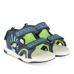 Sandales Sport MARINE Garçon Motif Animal Scratch