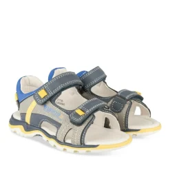 Sandales Sport MARINE Garçon Motif Multicolore Scratch