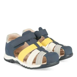 Sandales Sport MARINE Garçon Motif Multicolore Scratch